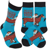 Socks - Awesome Horse Mom - Women's Boots - Primitives by Kathy - Bronco Western Supply Co.