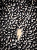 Striker White Lightning Bolt Necklace - Jewelry - Bronco Western Supply Jewelry - Bronco Western Supply Co.