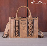 Sutton Montana West Boot Stitch Tote - Khaki - Purses & Wallets - Montana West - Bronco Western Supply Co.