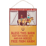 Wall Sign - Bless This Barn - Gift Items - Primitives by Kathy - Bronco Western Supply Co.