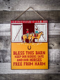 Wall Sign - Bless This Barn - Gift Items - Primitives by Kathy - Bronco Western Supply Co.